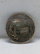 Prattware Pot Lid Pheasant