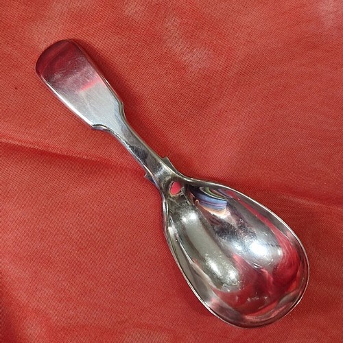 Vintage caddy spoon white - caddy,