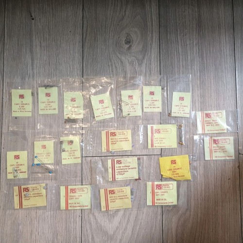 Joblot packets rs radio - packets,