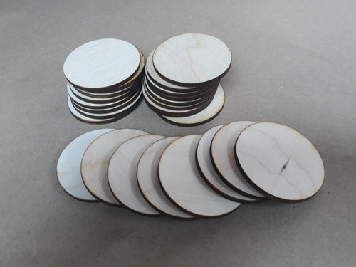 25x 50mm 5cm wooden - 50mm/5cm,