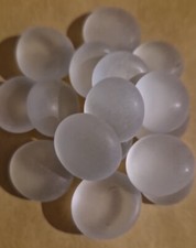 🤍50 x WHITE FROSTED