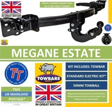 Flange Towbar for Renault Megane III Sport Tourer Estate 2009 to 2017 TR858A