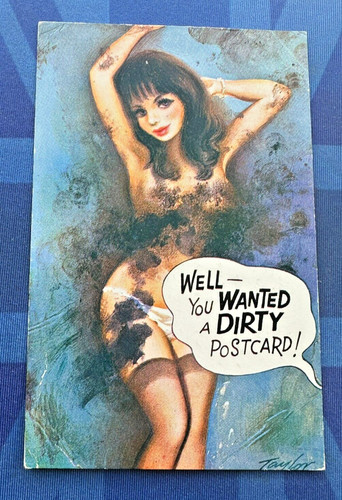 Saucy bamforth comic postcard - bamforth,