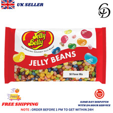 Jelly Belly Jelly Beans - Gluten Free Sweets, Dairy and Fat Assorted 1 Kg