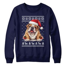 Christmas English Bulldog