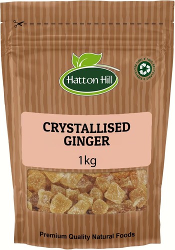 Crystallised ginger 1kg - 1kg, by