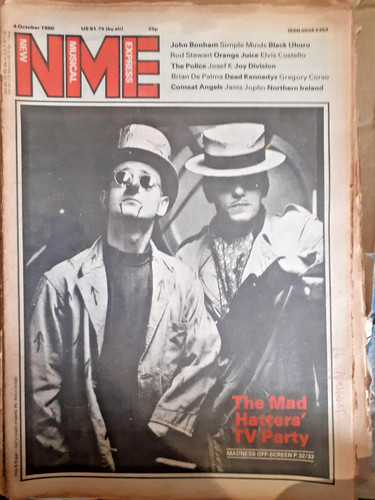 Nme october 1980 - 1980:, madness