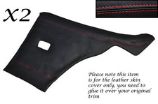 RED STITCH 2X REAR DOOR CARDS