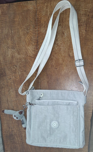 Light grey kipling cross body - ,