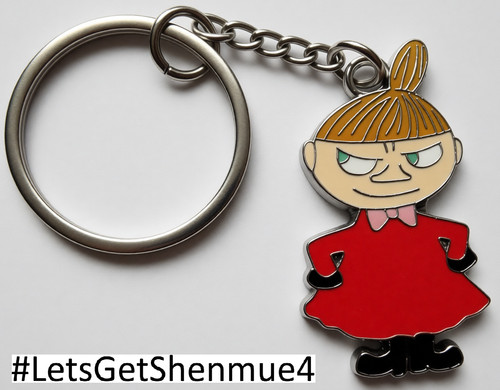 Moomins figure keyring - moomins,