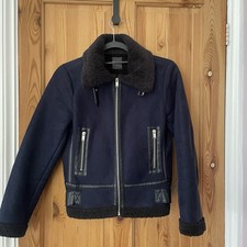 Black & Navy Blue Aviator