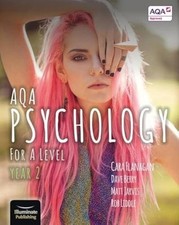 AQA Psychology for A Level Year 2 - Student Book by Rob Liddle Book The Cheap