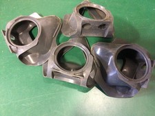 British Army GSR Nose Cone Oronasal Inner Mask Gas Respirator Rubber Size 4  X4