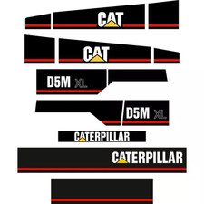 Caterpillar D5M XL Decals