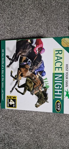 Host your own race night - host,