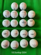 18 x DUNLOP DDH DISTANCE Golf Balls 