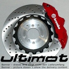MERCEDES V-CLASS VIANO VITO W447 FRONT DRILLED SPORT BRAKE DISCS 300x28mm