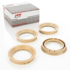 4x Centering Rings Beige for
