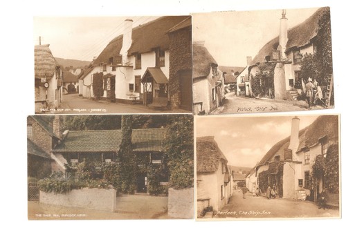 Porlock ship inn etc - inn, somerset