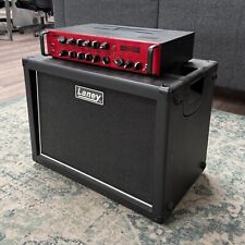 Laney 50th Anniversary Ironheart IRT-studio Se Limited Edition Red & GS112IE Cab