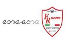 ESSE-ESSE ABARTH CHROME WRITING FOR DASHBOARD 14 X 1.8 CM