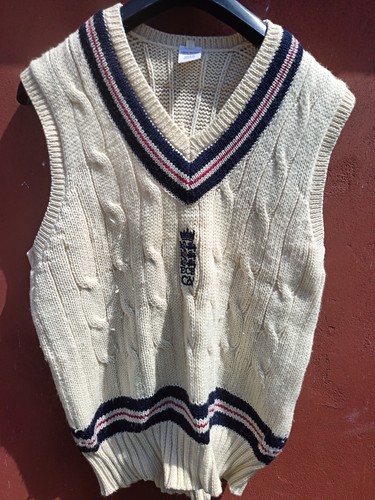 Vintage made england 100 - england, 100%