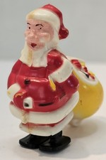 Vintage Hard Plastic Santa