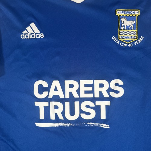 Ipswich town football shirt - football,