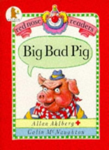 Big bad pig red nose - big,