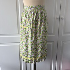 Vintage Style Green & Pink