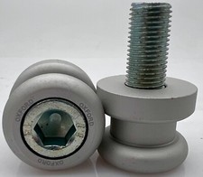 Oxford OX824 Premium Motorbike Motorcycle Spinners M12 (1.25 thread) Silver