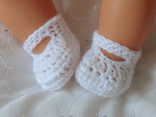 Dolls clothes white - dolls, hand