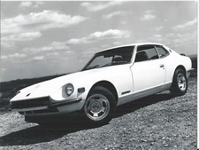 DATSUN Z CAR B/W PHOTOGRAPH