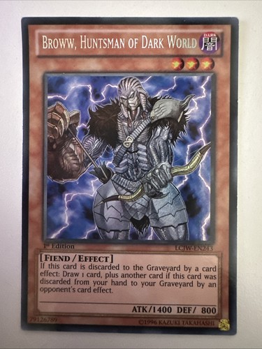 Tcg broww huntsman - yu-gi-oh!, broww,