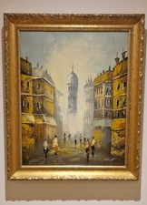 Original Oil Painting-Parisian