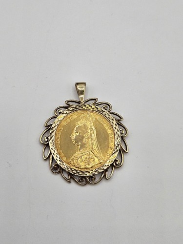 1887 full sovereign - 1887, 9ct