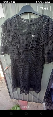 Whistles black floral lace - whistles,