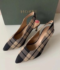 Hobbs Tartan Sling back Court
