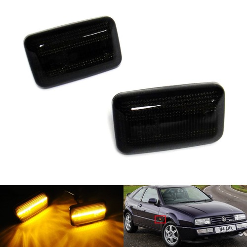 Black side indicator led - 2x,