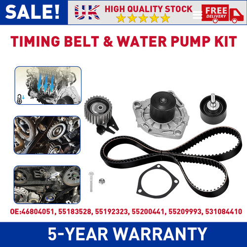 Timing belt water - water, kit