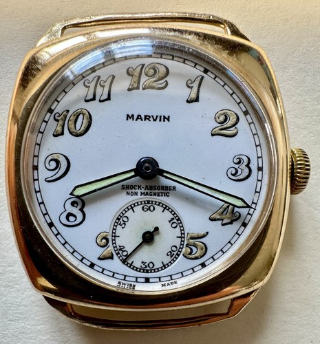 Vintage 1940s marvin 9ct - 9ct, 375