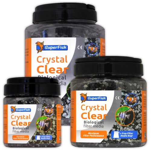 Superfish crystal clear media - crystal,