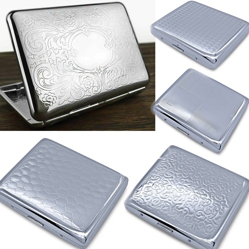 Metal cigarette case for women - metal,