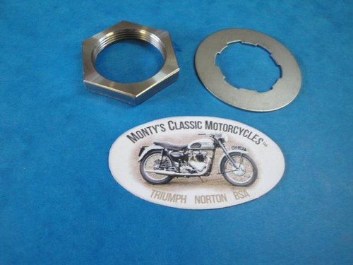 Triumph gearbox sprocket nut - triumph,