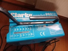Clarke Welder 260TE Turbo. Free Helmet