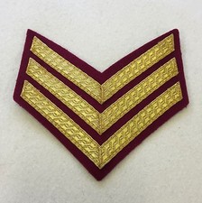 RAMC Sergeant Chevron, Sgt