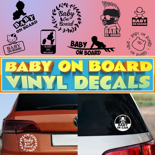 Baby board car - car, vinyl