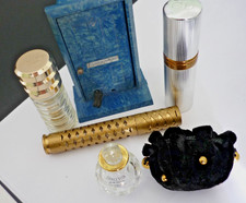 Job Lot 5 Empty Perfume bottles Christion Dior Refillable Spray/ Bourjois Door