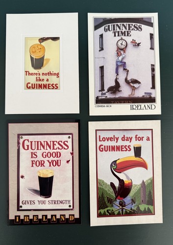 Guinness postcards lot - guinness, 4