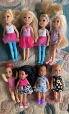 8 Cute Barbie Baby Dolls And Other Similar Dolls All Dressed Very Well. Used.